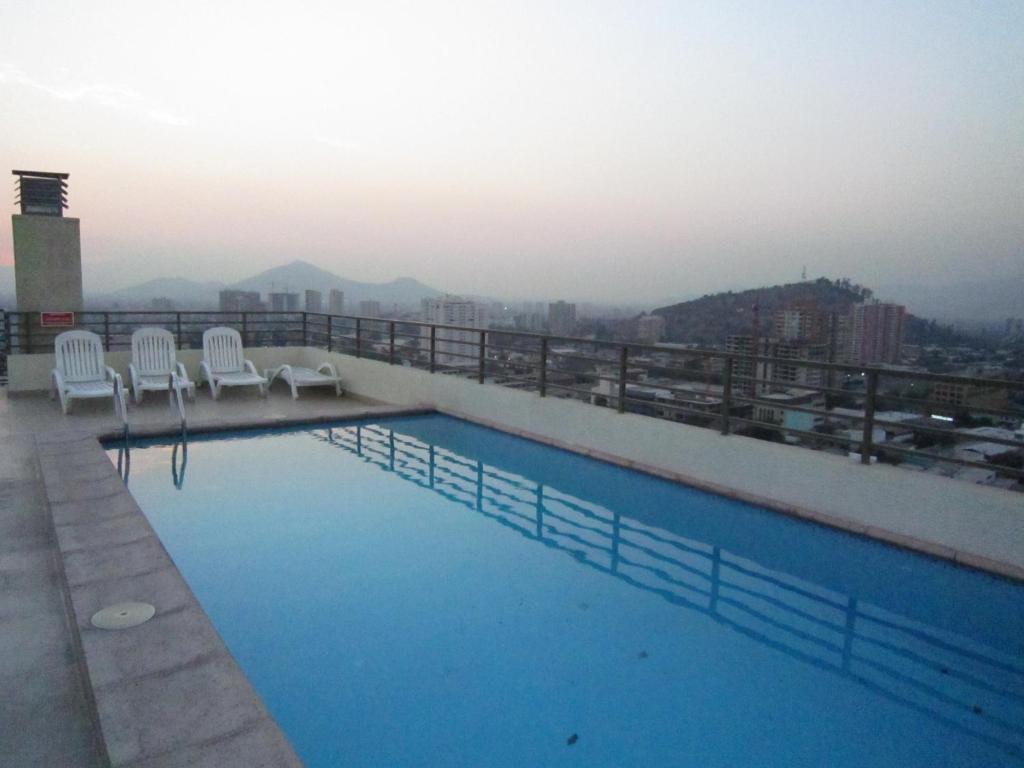 Bellavista Departamento Amoblado Apartamento Santiago de Chile Habitación foto